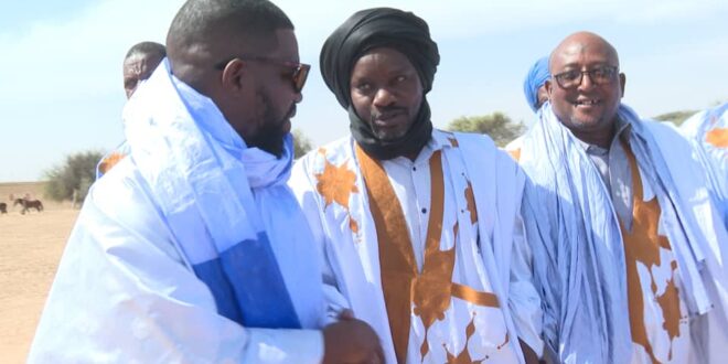 المديرالعام لشركة معديات موريتانيا يعزي في وفاة والد السيدة الأولي